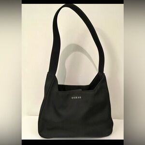 Guess black shoulder bag